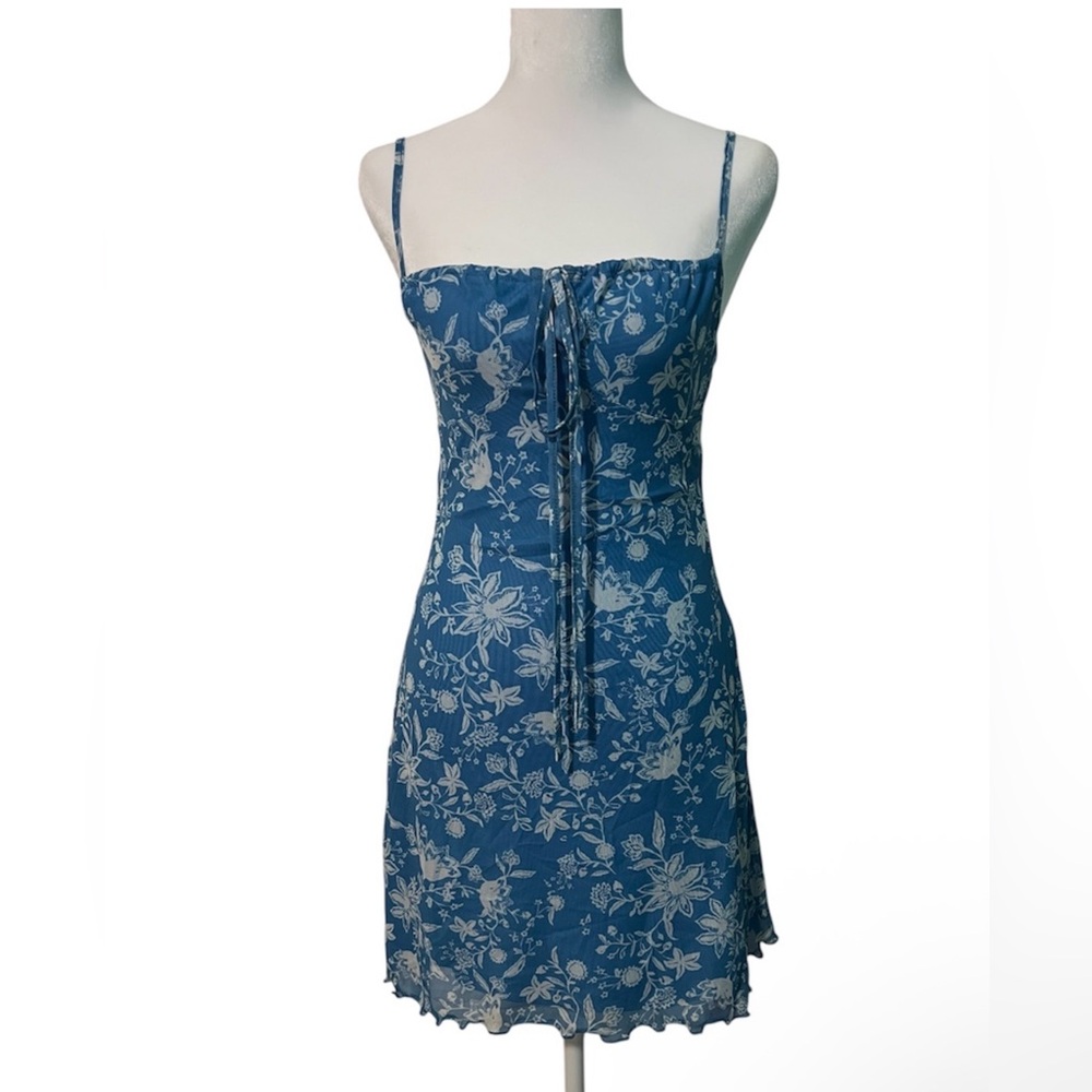 Cider Blue Floral Lace Slip size smoll